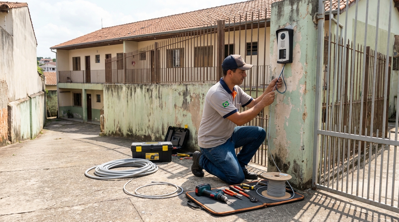 Instalação de Porteiro Eletrônico em Viamão‑RS