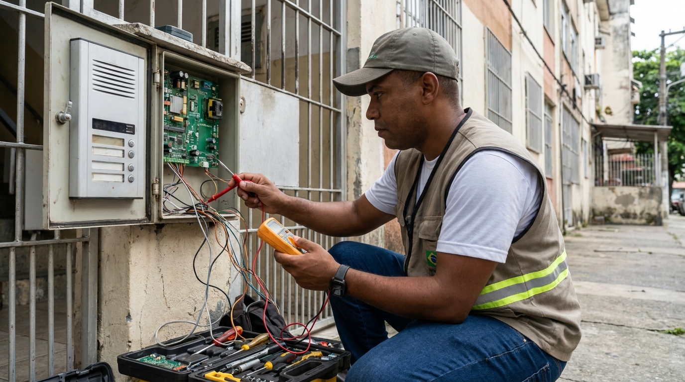 Reparo de Placa e Campainha em Viamão‑RS